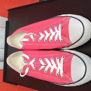 Converse All Star Sneakers, 10.5, Pink, Like New